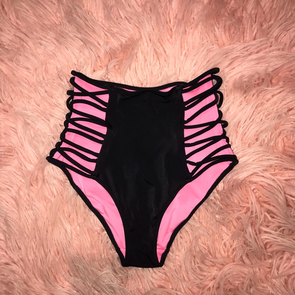 Pink swim bottom